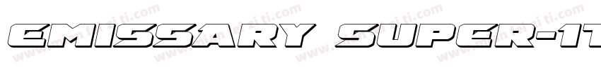 Emissary Super-Itali字体转换